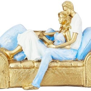 Modern Minimal Love Couple Depiction Figurine