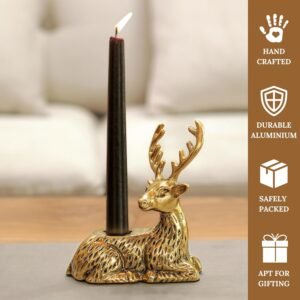 Reindeer Figurine - Candle Holder