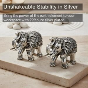 Elephant Idol - Pure Silver Plated