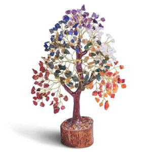 Seven Chakra Crystal Tree Good Luck